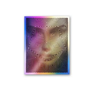 Chaos Holographic Stickers