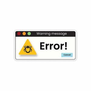 Error! Sticker
