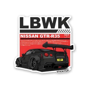 GTR R35 Sticker