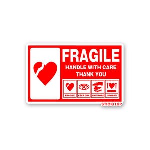 Handle With Care Sticker