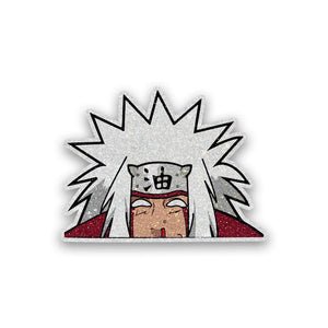 Pervy Sage Glitter Sticker
