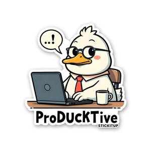 PRODUCKTIVE Sticker