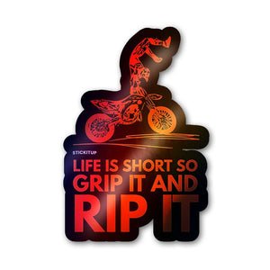 Rip It Sticker Holographic Stickers