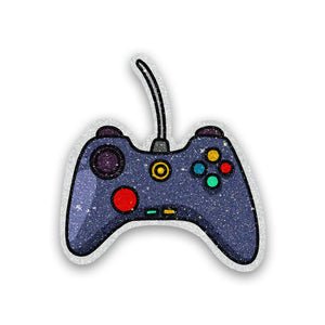 Video Game Glitter Sticker