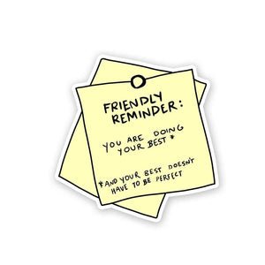 You are doing your best Sticker