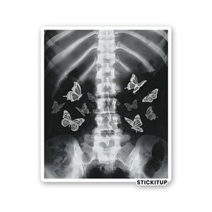 YOU GIVE ME BUTTERFLIES Sticker